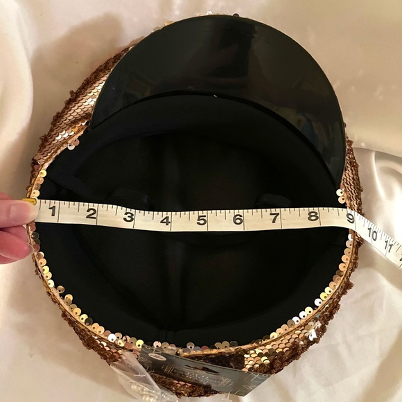 NEW TAGS Military style Sequin sparkly hat cap - Picture 11 of 12